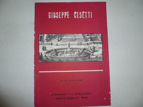 Giuseppe cesetti barcaccia - cesetti,