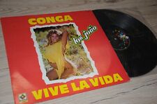 LOS JOAO Conga / Vive La Vida disco music latin Mexico 12" LP
