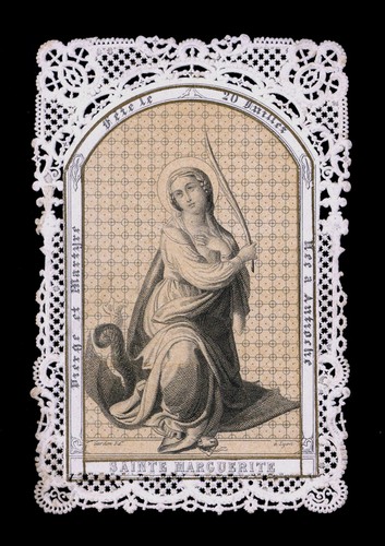 Santino merlettato holy - santino, merlettato-holy