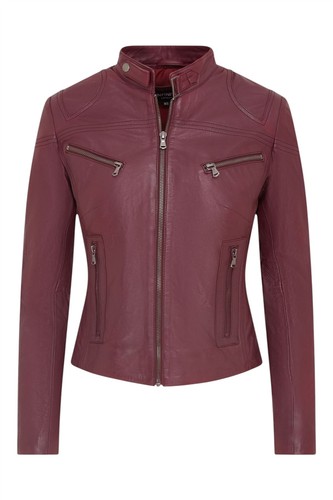 Giubbotto pelle donna - in,