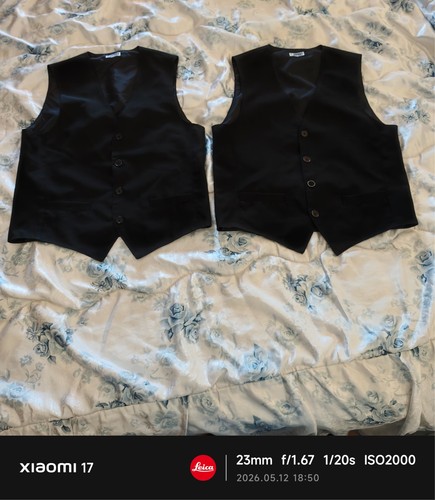 Gilet cameriere isacco neri - cameriere,