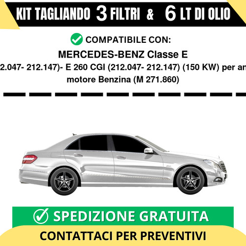 Tagliando per mercedes benz - tagliando, mercedes-benz