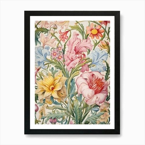 Quadro floreale stampa