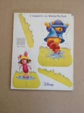 I SAGOMOTTI con Winnie the Pooh-gadget Pubblicità PROMO Plasmon-Disney.2