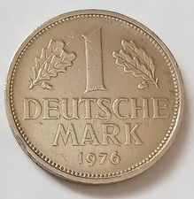 1 Marco Germania 1976 zecca F (Stoccarda)