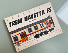 Libro GULLIVER Treni navetta FS (MDVC MDVE) (gieffeci) Nico Molino