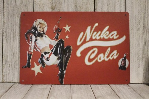 Poster insegna latta nuka cola - poster,