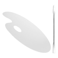  1 set tavolozza di miscelazione per trucco piatto di miscelazione cosmetico