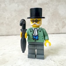 LEGO Western Proprietario Ranch Direttore Banca Diligenza Far West Minifigure