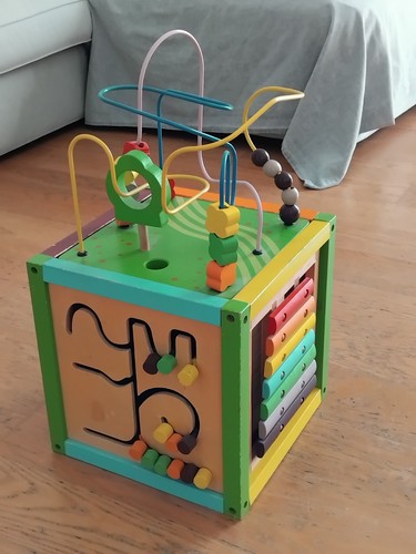 Gioco educativo legno - gioco, in