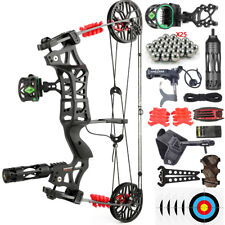 30-60lbs arco composto sfera in acciaio freccia CNC arco da caccia tiro con l'arco pesca caccia