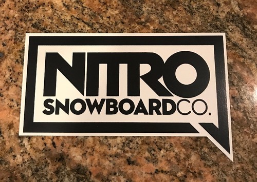 Adesivo nitro snowboard - snowboard,