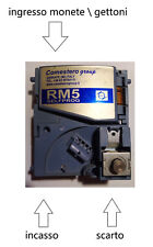 Validatore gettoniera elettronica RM5 Selfprog modello Game (impostata Arcade)