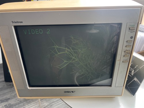Vintage sony trinitron - vintage,
