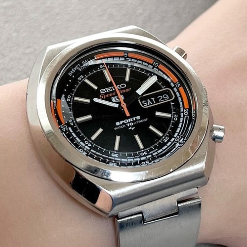 Orologio cronografo seiko - cronografo, 5
