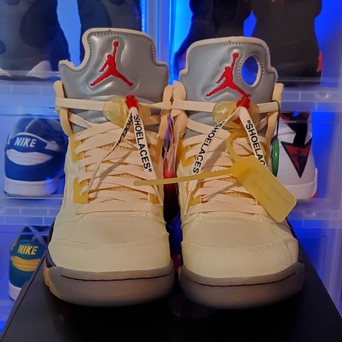 Air jordan off white sail - 5,