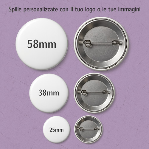 Spille personalizzate con - , il
