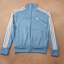 Adidas Track Jacket Small Blu