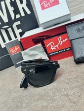 Ray-Ban Wayfarer Folding(pieghevole) 601S Tg 50:22 4105s Black Matte G 15 