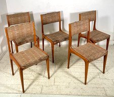 5 SEDIE VINTAGE ANNI 60