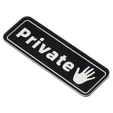 Private Porte Enseigne 6"x2"