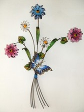 Rametto con farfalla in ferro