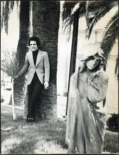 Foto vintage Mario Tessuto a Sanremo 1970 Ft 36643 - Stamp 21x27 cm