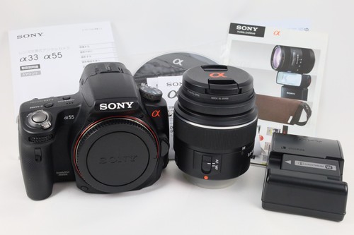 Sony alpha a55 - alpha, con