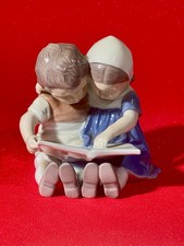Porcellana  B&G Bing & Grondahl  Bambini che leggono
