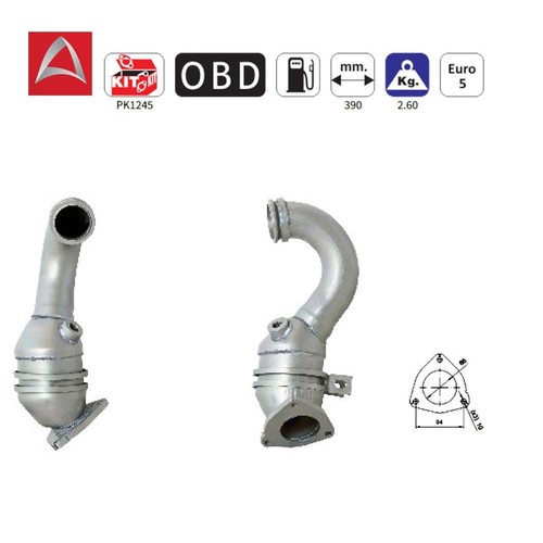 Catalizzatore per fiat ducato - catalizzatore,