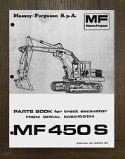 MANUALE RICAMBI escavatore