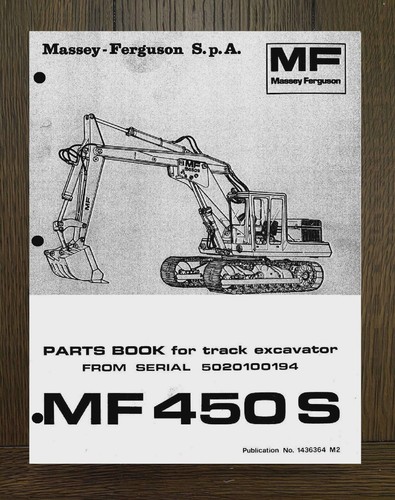 Manuale ricambi escavatore - manuale,