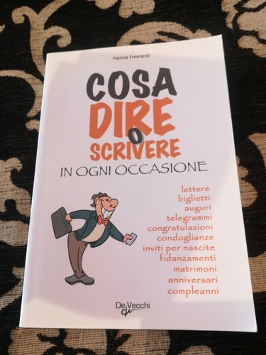 Cosa dire scrivere ogni - cosa,