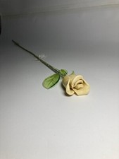 FIORE ROSA PETALI AVORIO LUNGO