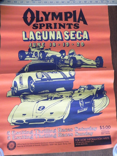 Poster vintage 1971 olympia - vintage,