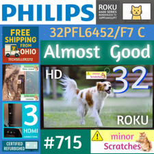 Philips 720p smart roku - 32",