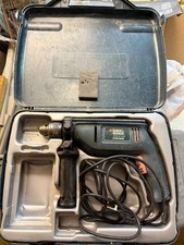 PER RICAMBI Black & Decker KD574CRE 680W Trapano avvitatore elettrico a percussione 13 mm con custodia