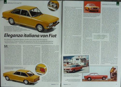 Fiat 124 coupè - fiat, in