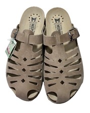 Mephisto sandali donna pelle beige chiaro scarpe calzature taglia 39