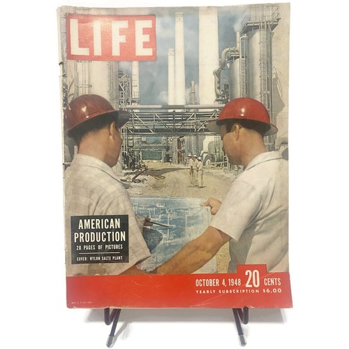 Life magazine october - life, 1948