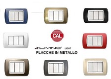 PLACCA CAL IN METALLO BTICINO