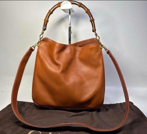 Borsa tracolla gucci bambù - borsa,