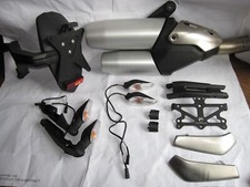 Ducati Monster 1200 2014 2016 ricambi frecce targa terminale scarico Lafranconi