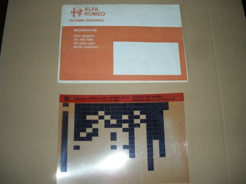 Alfa romeo catalogo - romeo, ricambi
