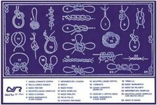 TABELLA ADESIVA NODI 160x240 Tabella Adesiva Nodi Marinari