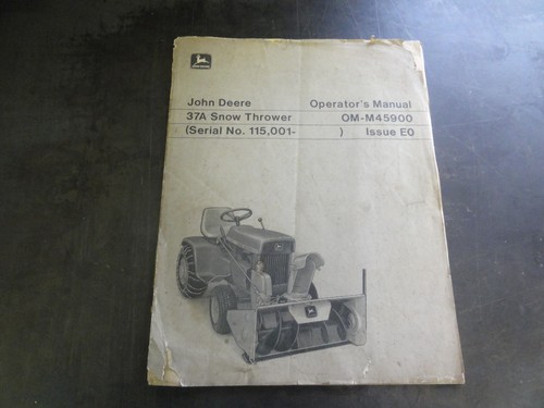 John deere 37a lancia - deere,