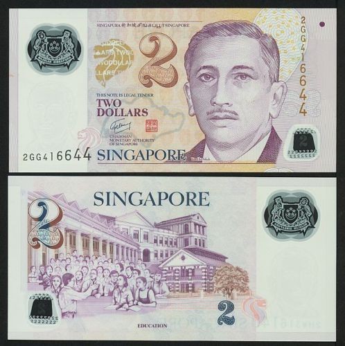 Singapore singapor banconota - singapor,