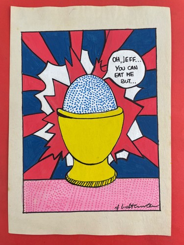 Roy lichtenstein fatto a - lichtenstein,