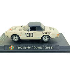 Modellino auto scala 1:43  Alfa Romeo Spider Duetto "Corsa" 1966 Collezione Alfa