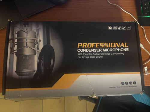 Microfono condensatore podcast - condensatore,